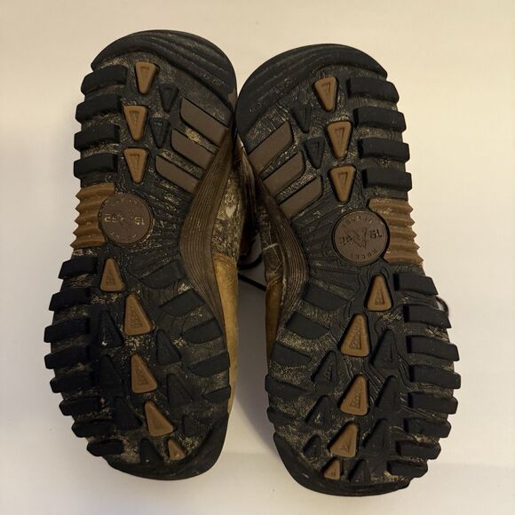 Rocky Youth Outdoor Hunting Boots Size 3M Camo Brown Hiking Thinsulate Insulated - Picture 10 of 10